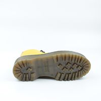Короткі шкіряні черевики на товстій підошві Maria Sonet, Жовтий, 39