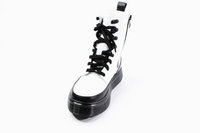 Шкіряні білі зимові черевики на поліуретановій товстій підошві Masheros, Білий, 34