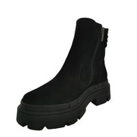 Зимові чорні замшеві черевики на замку Patterns, Черный, 36