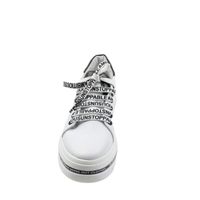 Повсякденні білі шкіряні спортивні туфлі на товстій підошві Maria Sonet, Білий, 36