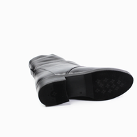 Короткі зимові шкіряні черевики Classic, Черный, 33