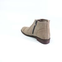 Короткие бежевые ботинки из нубука AURA, Бежевый, 36