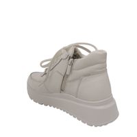 Зимові жіночі білі шкіряні черевики у спортивному стилі Dino Vittorio, Білий, 36