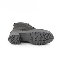 Зимові чорні черевики з нубуку на низькому ході Altura, Черный, 36