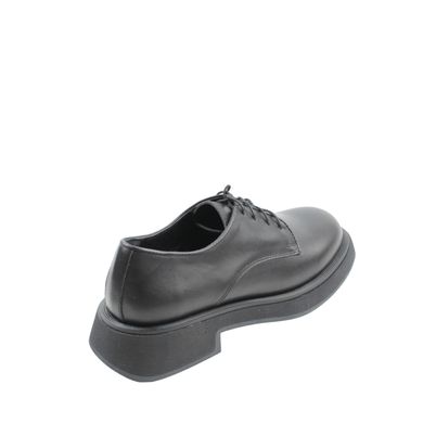 Купити Туфлі жіночі шкіряні на литій товстій підошві з каблуком на шнурках Altura