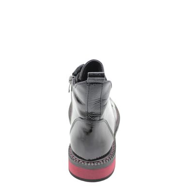 Купити Жіночі лакові черевики з червоним невеликим каблуком Nod Trend