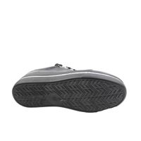 Повседневные чёрные кожаные спортивные туфли на толстой подошве Maria Sonet, Черный, 36