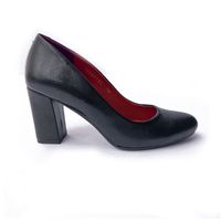 Класичні жіночі шкіряні туфлі Patterns 7001 чорні, Черный, 41
